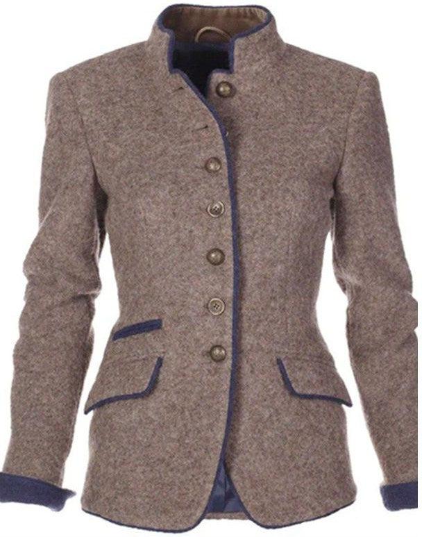 Kate™ | Elegant Cardigan with High Collar