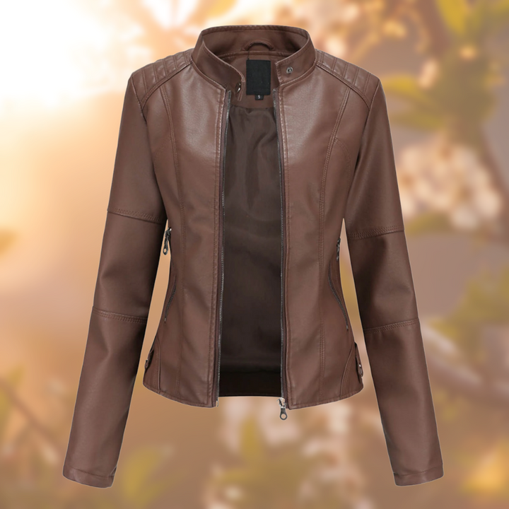 Bella | Modern-Style Leather Jacket
