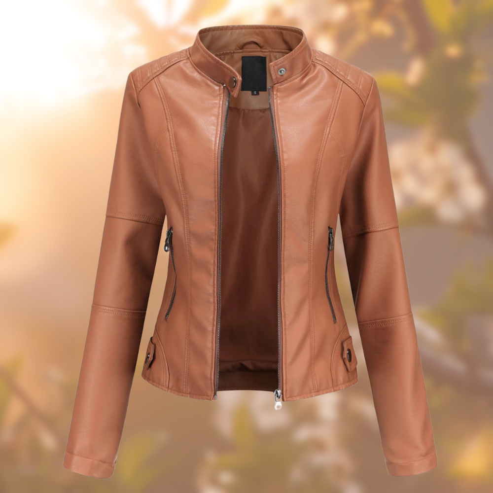 Bella | Modern-Style Leather Jacket
