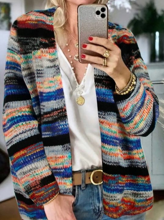 Stella™ | Colored Knitted Cardigan