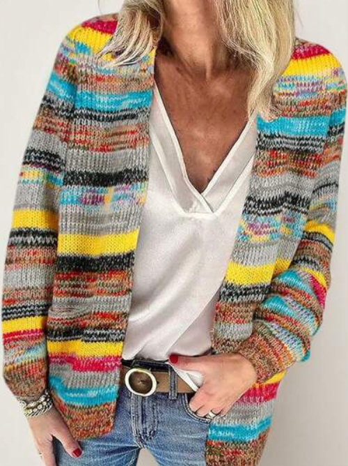 Stella™ | Colored Knitted Cardigan