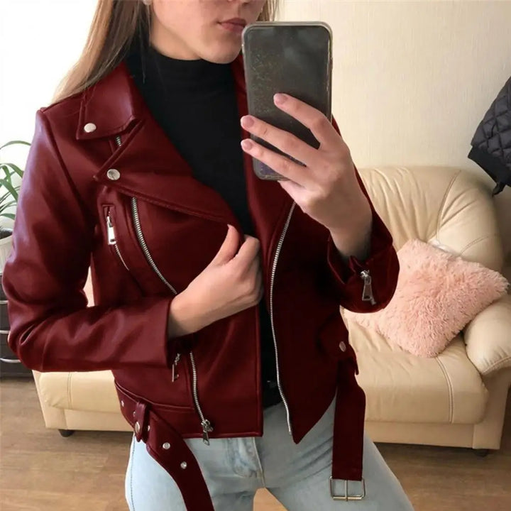 Rosalina | Classic Soft Leather Jacket