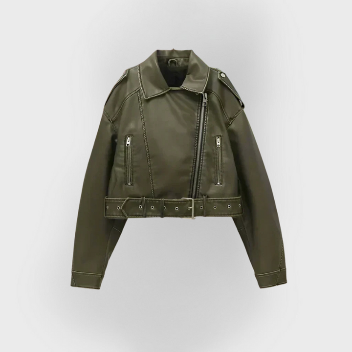 Pia | Versatile Leather Jacket