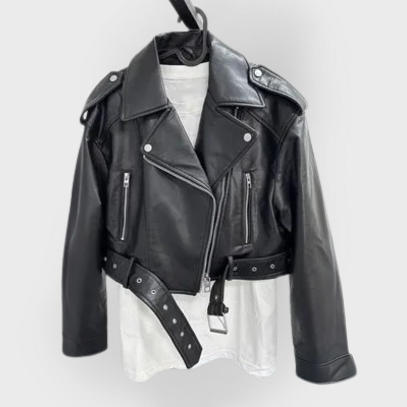 Pia | Versatile Leather Jacket