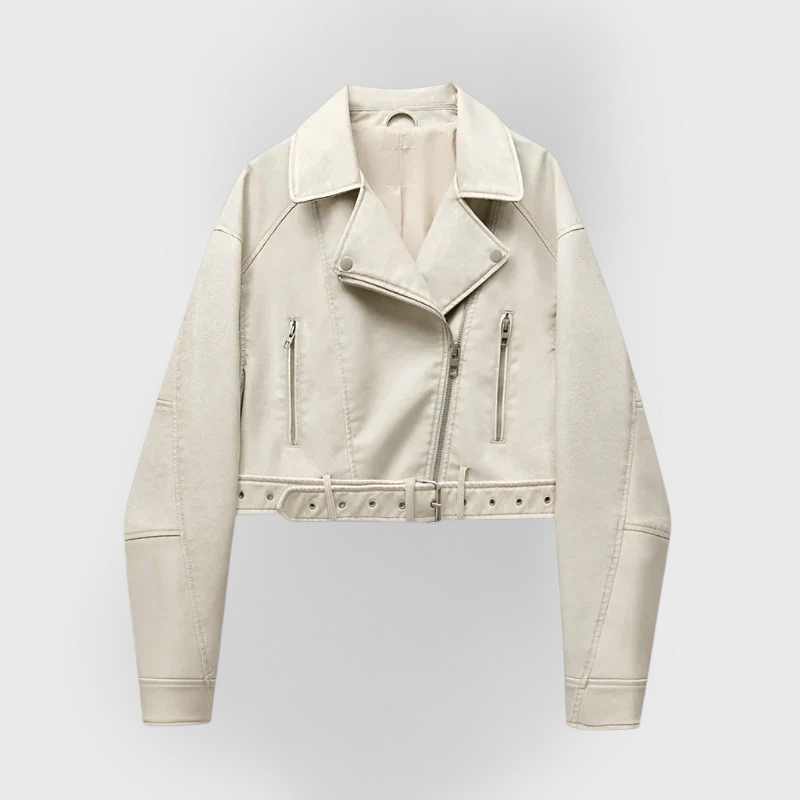Pia | Versatile Leather Jacket