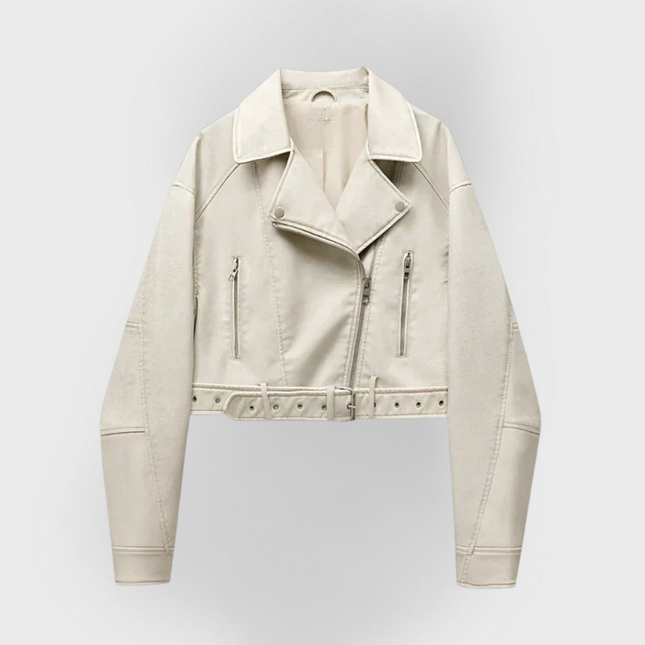 Pia | Versatile Leather Jacket