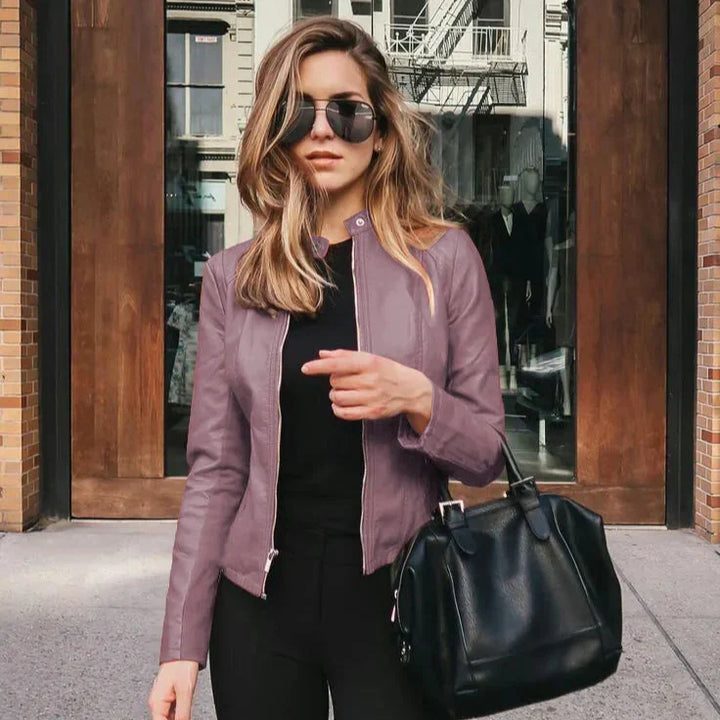 Mari | Durable Casual Leather Jacket
