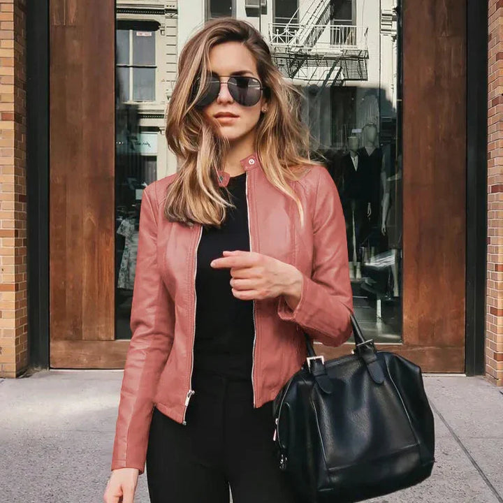 Mari | Durable Casual Leather Jacket