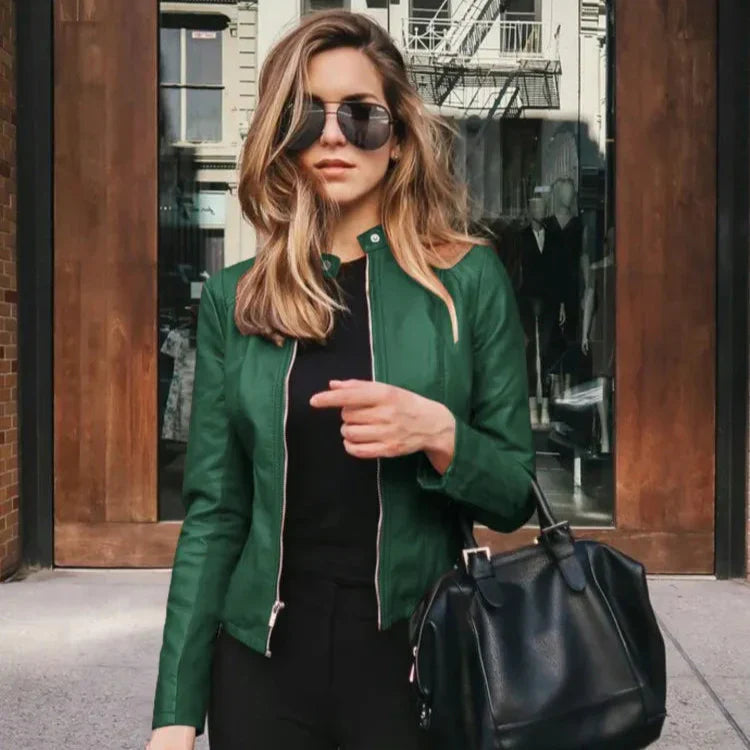 Mari | Durable Casual Leather Jacket