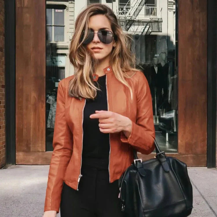 Mari | Durable Casual Leather Jacket