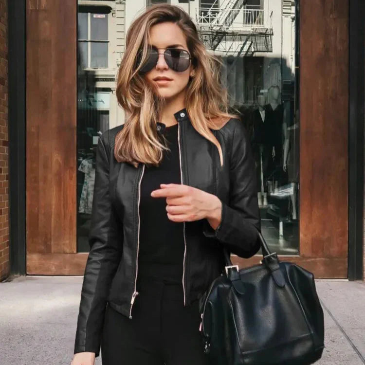 Mari | Durable Casual Leather Jacket