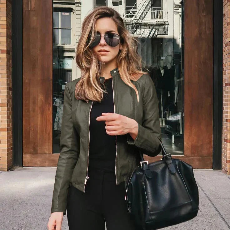 Mari | Durable Casual Leather Jacket