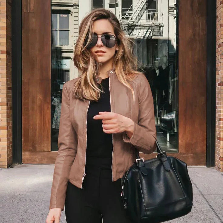 Mari | Durable Casual Leather Jacket