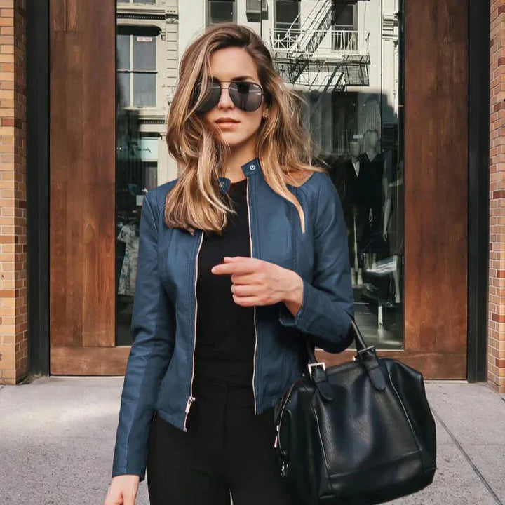 Mari | Durable Casual Leather Jacket