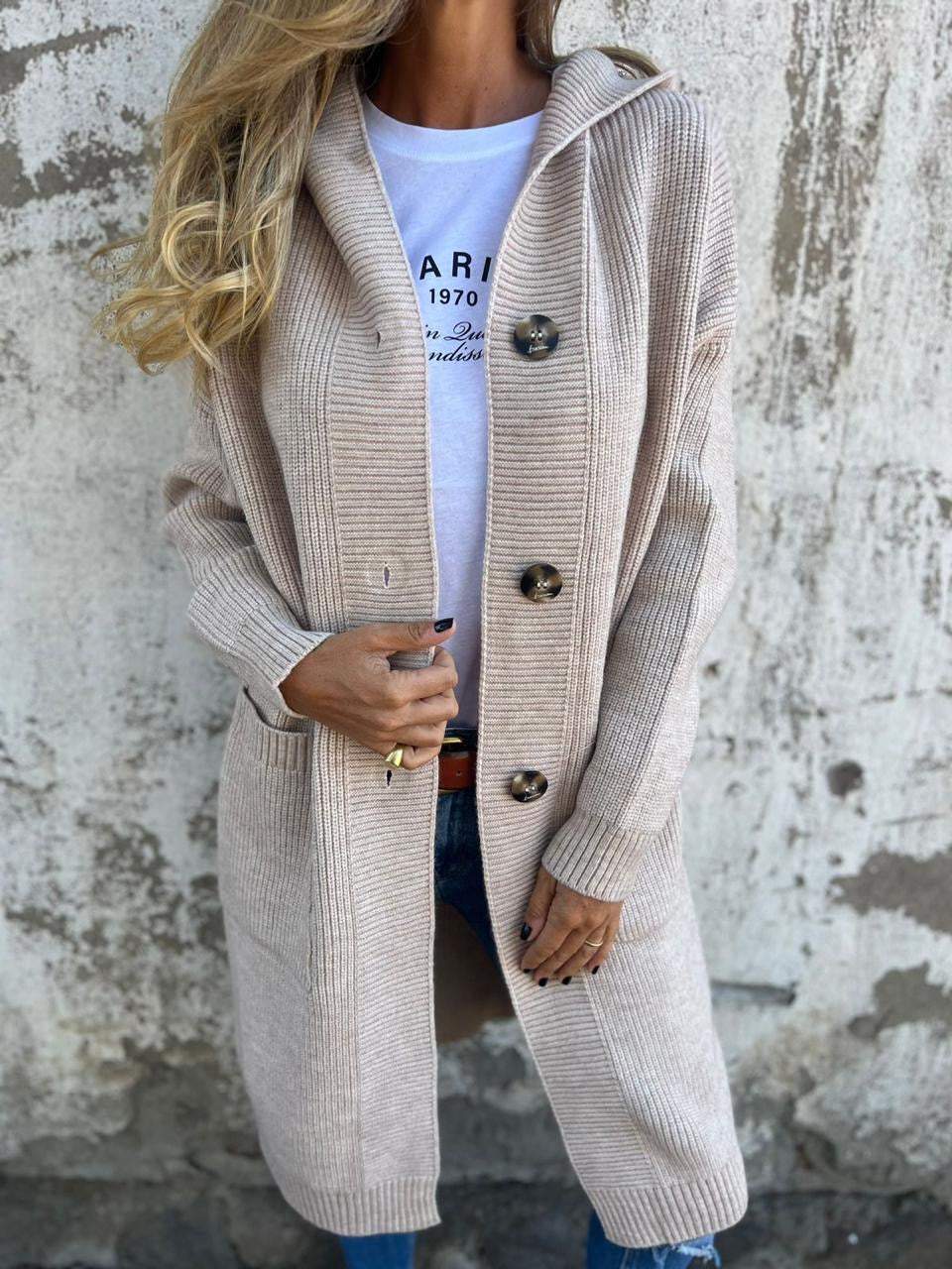 Ruth™ | Elegant long cardigan