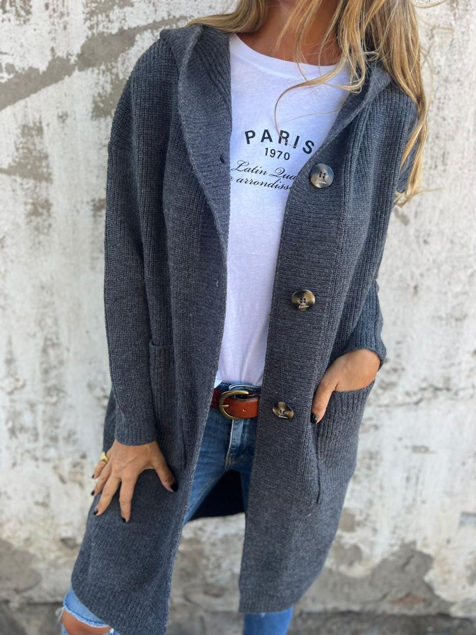 Ruth™ | Elegant long cardigan