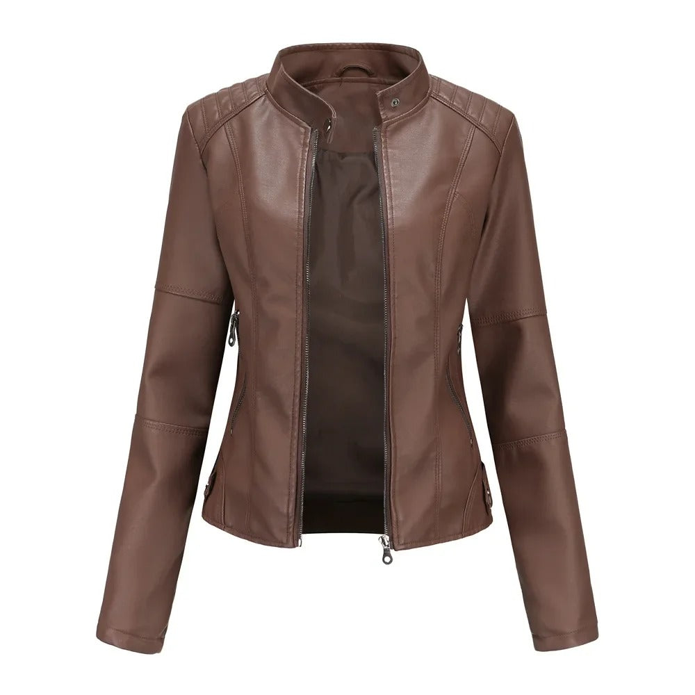 Lorena | Stylish and elegant leather jacket