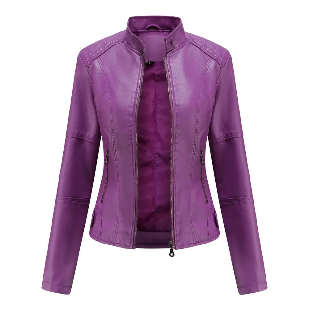 Lorena | Stylish and elegant leather jacket